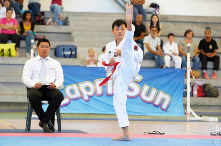 Olivier Ah-Pine, champion chez les cadets