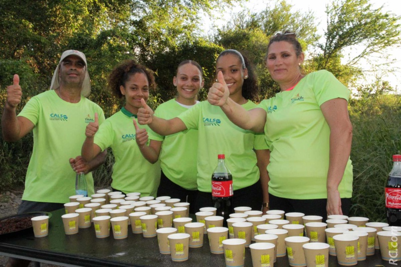 De nombreux bénévoles étaient sur le circuit De nombreux bénévoles étaient sur le circuit
