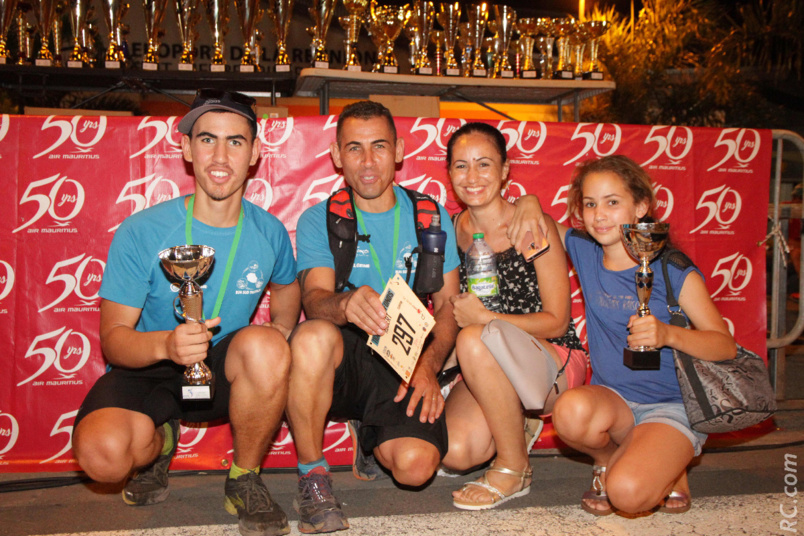 Les Turpin en famille pour fêter la belle deuxième place de Brandon Les Turpin en famille pour fêter la belle deuxième place de Brandon