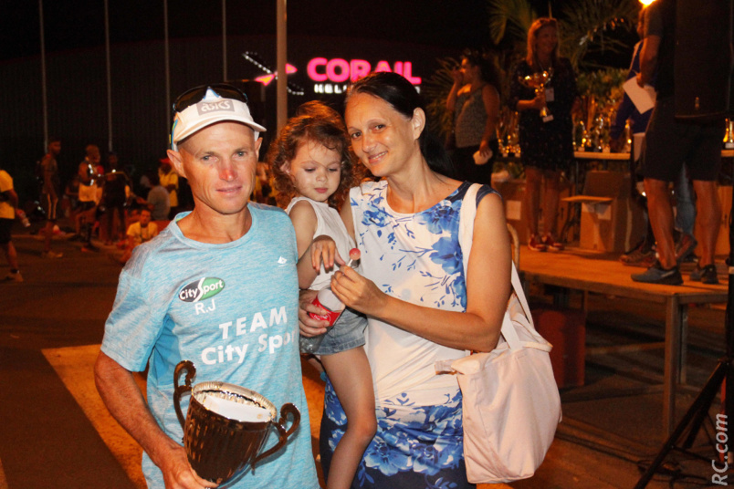 Jean-Louis Robert 2ème des 20 km et Véronique Robert Jean-Louis Robert 2ème des 20 km et Véronique Robert