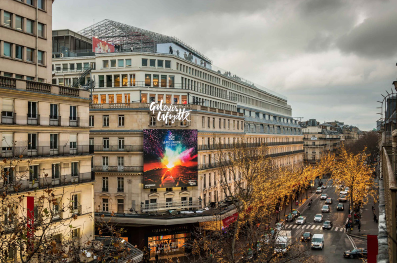Tourisme: La Réunion s'affiche aux Galeries Lafayette et en Europe