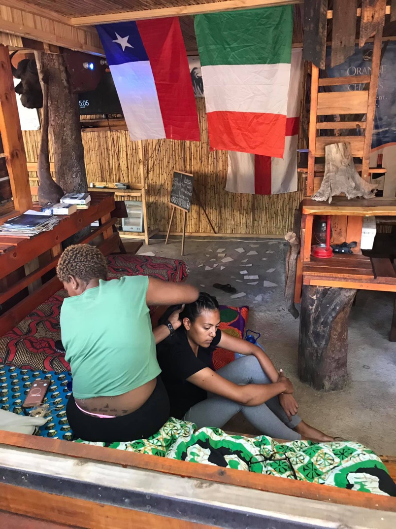 Reçue chez l'habitant...