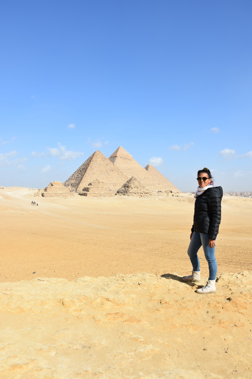 Actuellement le couple est en Egypte