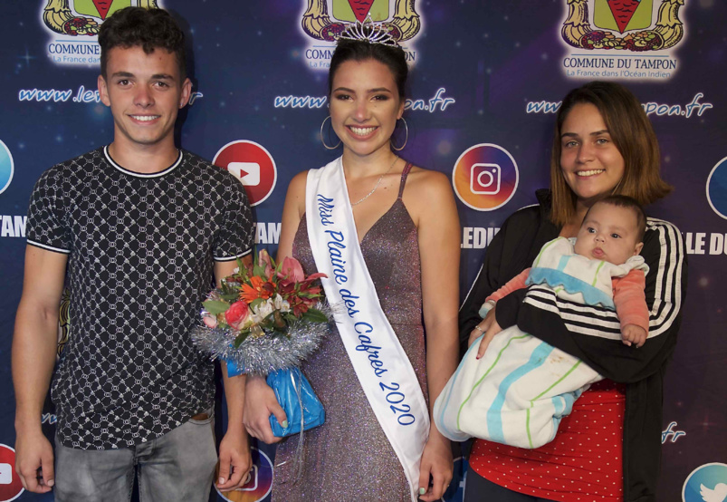 Mélina Siby et sa famille