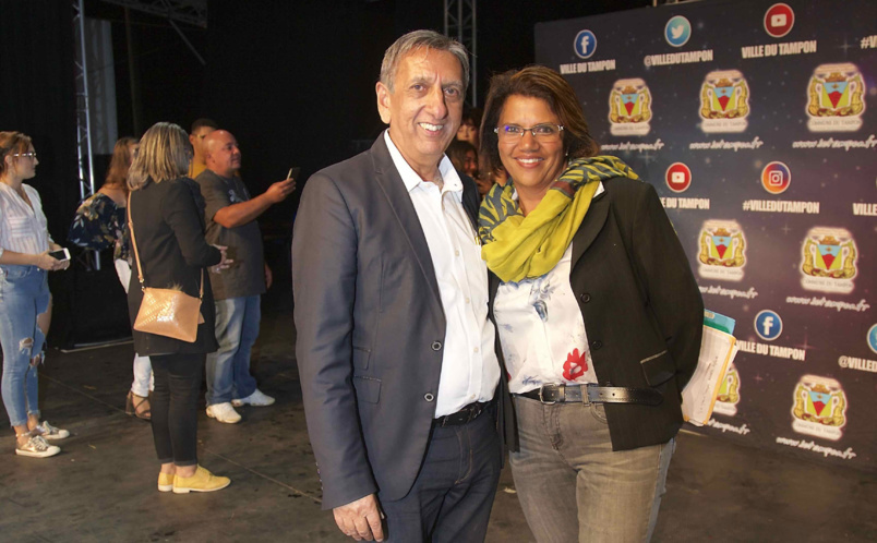 Aziz Patel et Corinne Lebon Aziz Patel et Corinne Lebon