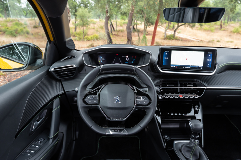 Le volant à méplats est vraiment très efficace