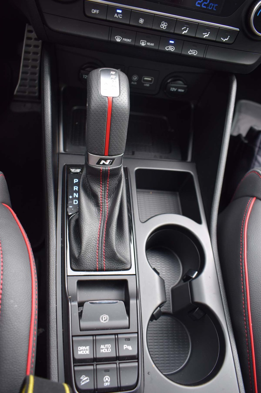 Notre voiture d'essai avait une boîte auto à 8 rapports très efficace