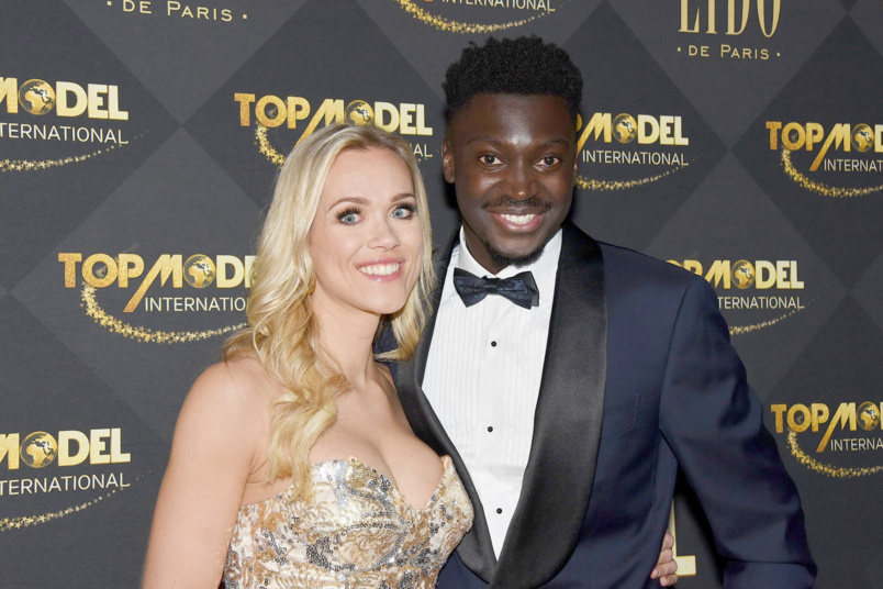 Virginie Claes et Eric Mendes, animateurs de la cérémonie Virginie Claes et Eric Mendes, animateurs de la cérémonie