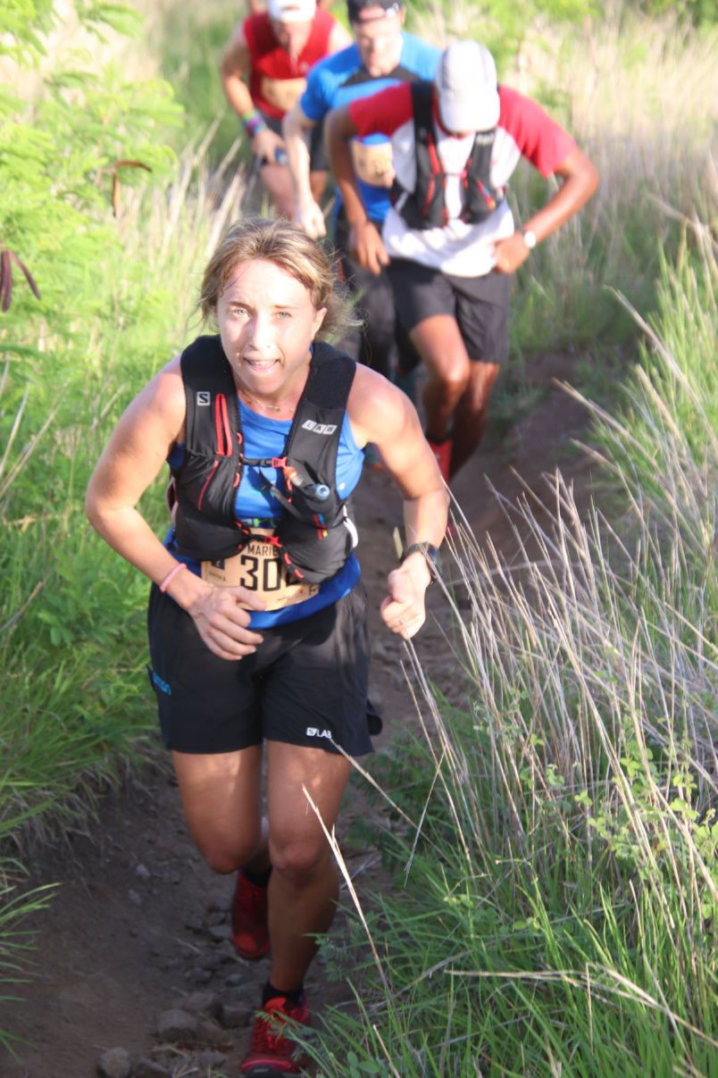Marie Quillervéré première Dame sur les 15 km en 2019
