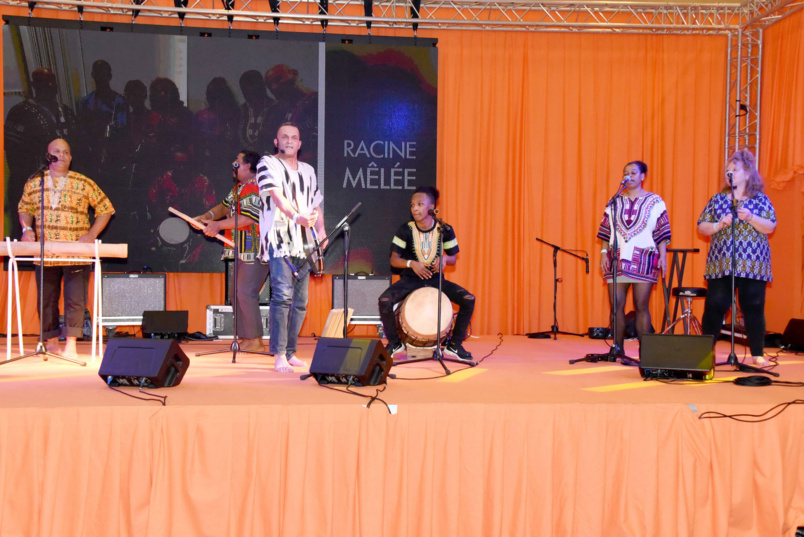 Le groupe réunionnais "Racine Mêlée"