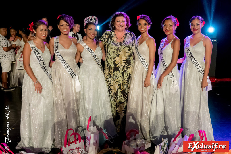 Avec la marraine de l'élection Avec la marraine de l'élection