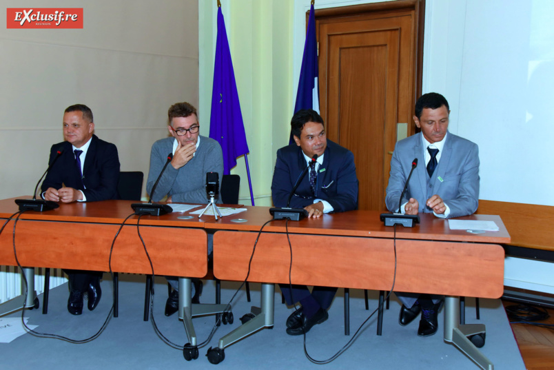 Intervenants réunionnais : Gaston Rivière, Bertrand Côme (La Vanilleraie), Jimmy Péribe et Willy Boyer de Provanille.