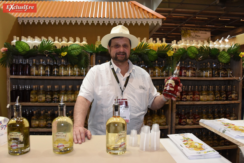 Marc Goubert, ambassadeur de Rhum Métiss' et une nouveauté, framboise et hibiscus