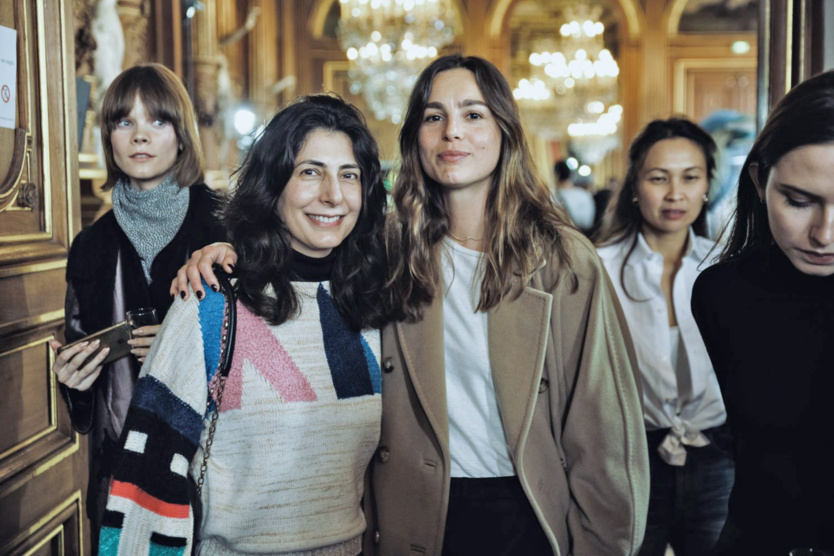 Yasmine Eslami et Eléonore Toulin