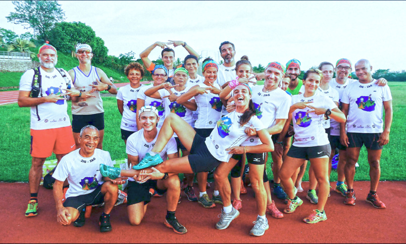 Agathe et ses joyeux compagnons toujours prêts à s’éclater