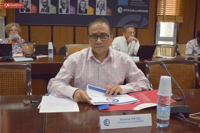 Ibrahim Patel, président de la CCIR Ibrahim Patel, président de la CCIR