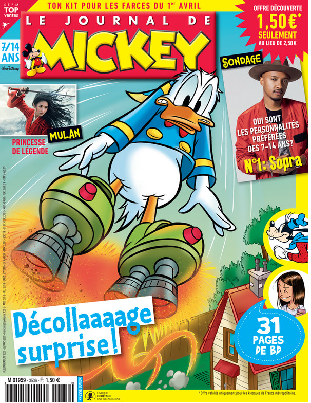 Les personnalités préférées des enfants selon Le Journal de Mickey sont... Les personnalités préférées des enfants selon Le Journal de Mickey sont...