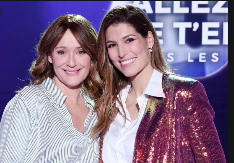 Daniela Lumbroso, productrice de l'émission, et Laury Thilleman, présentatrice