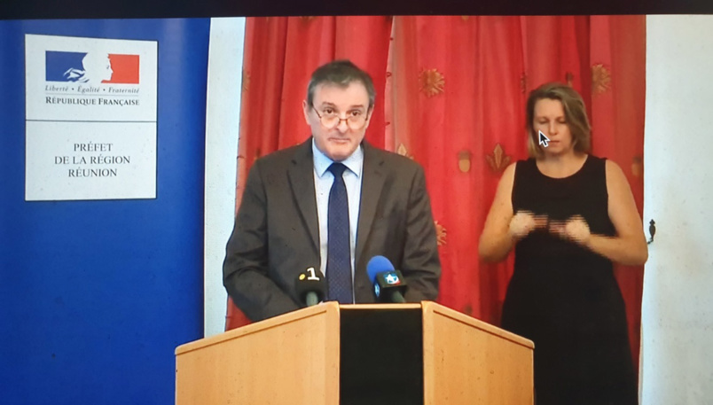 Jacques Billant, Préfet de La Réunion