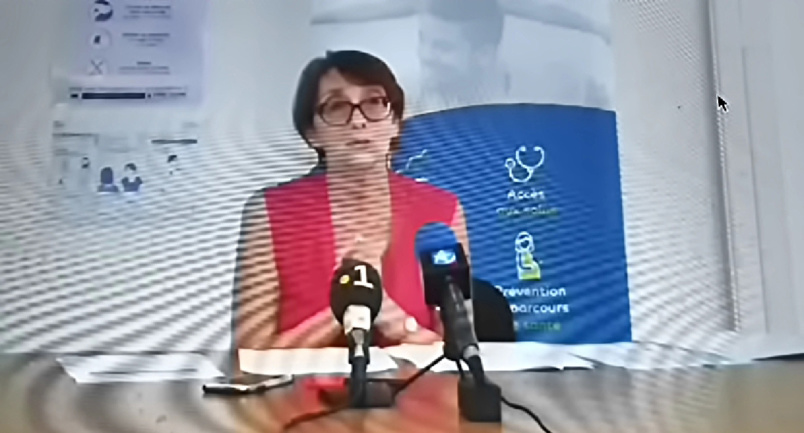 Martine Ladoucette, directrice régionale de l'ARS Martine Ladoucette, directrice régionale de l'ARS