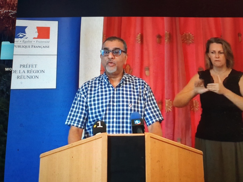 Omar Issop, secrétaire général du Groupe Interreligieux de La Réunion Omar Issop, secrétaire général du Groupe Interreligieux de La Réunion