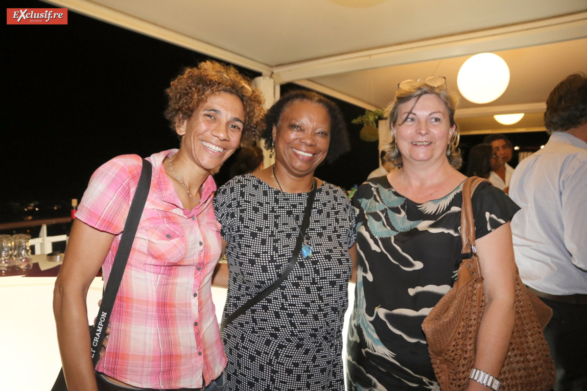 Estelle Kitegi, chargée de mission CFORM, Marie-Laure Dalleau, secrétaire au SICR, et Marie-Laure Morère, gérante CFORM