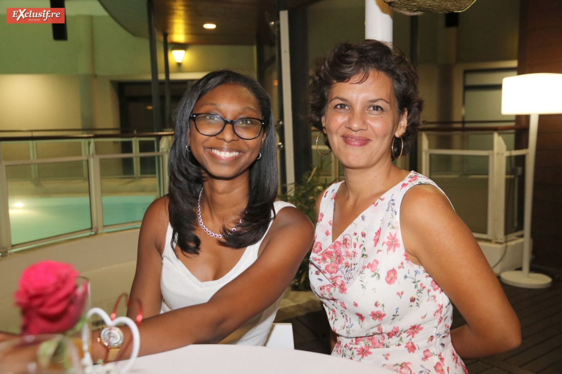 Gaëlle Hamilcaro, assistante comptable SICR, et Valérie Chow-Ping-Mo, secrétaire générale SICR