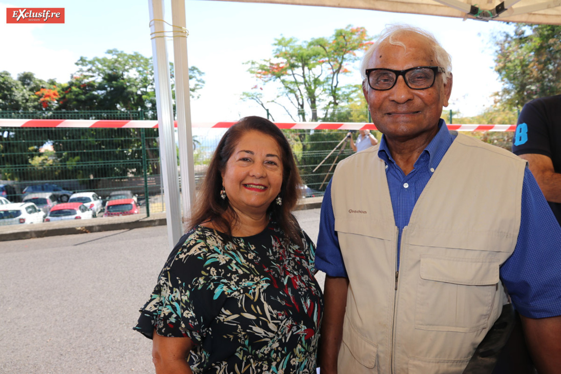 Rabia Badat et Albert Mourvaye, anciens normaliens