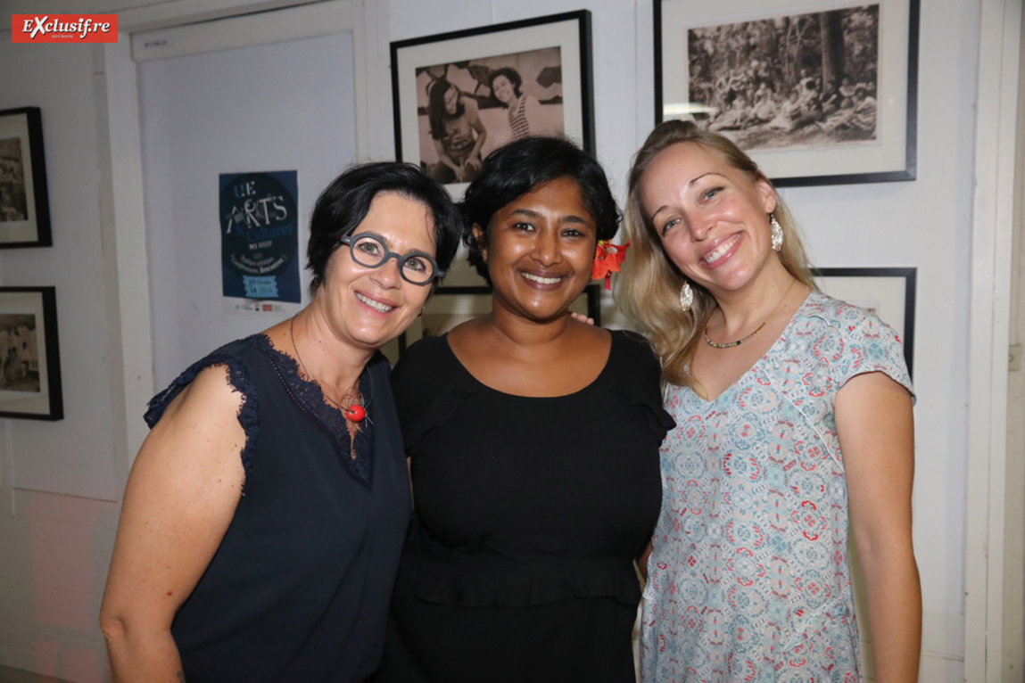 Nadine Fischer, Larissa Vidot, et Julie Dumonteil, de l’ESPE