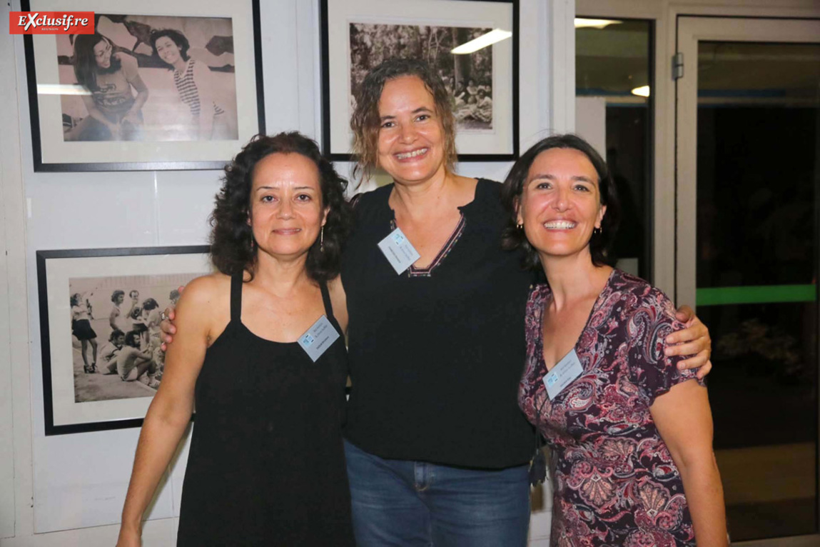 Christiane Dijoux, Christine Françoise, et Elsa Siguier, de l’ESPE