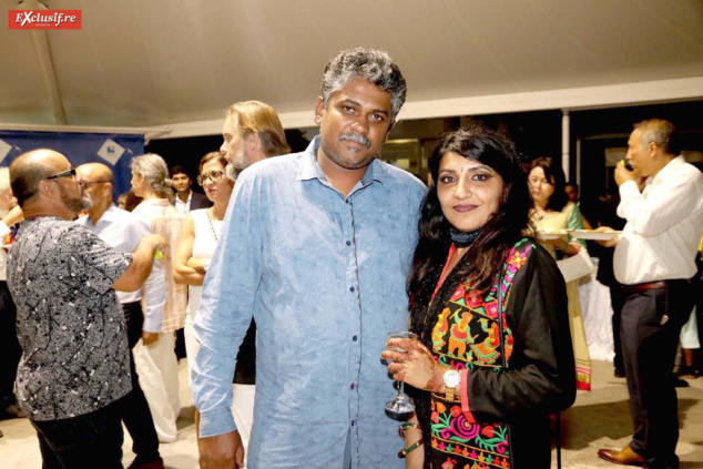 Fabrice Sindraye, et Nadia Razahoseni, de Ti Fleur Henné Fabrice Sindraye, et Nadia Razahoseni, de Ti Fleur Henné