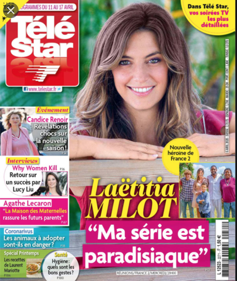 Laëtitia Milot a fait la Une de plusieurs magazines en métropole pour faire la promotion de la série "Réunions" Laëtitia Milot a fait la Une de plusieurs magazines en métropole pour faire la promotion de la série "Réunions"