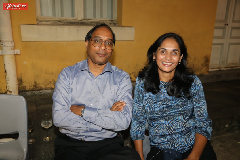 Gérard et Shalini Canabady