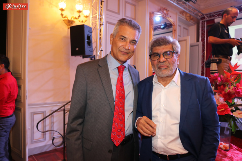 Ibrahim Dindar, président du CNARM, et Adam Ravate, président du groupe Ravate