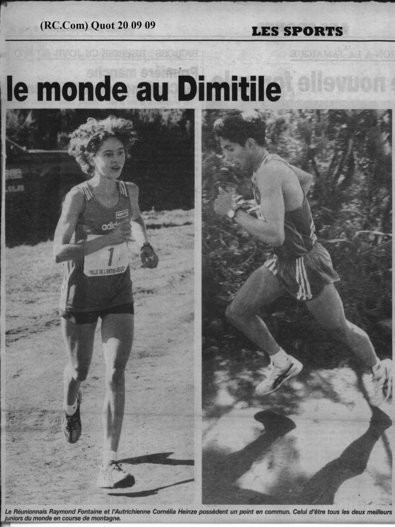 Trophées Mondiaux de course de montagne 1998 à l'Entre-Deux Trophées Mondiaux de course de montagne 1998 à l'Entre-Deux