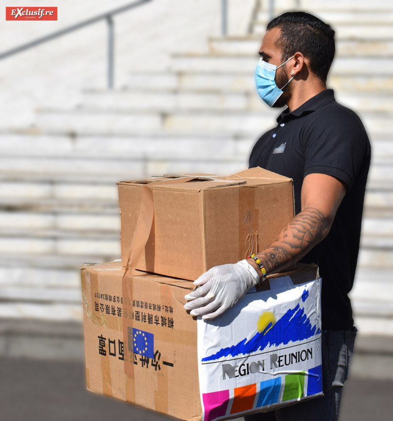 La Région Réunion remet déjà 30 000 masques aux associations locales