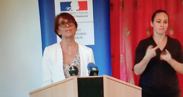 Martine Ladoucette, directrice générale de l'ARS Réunion
