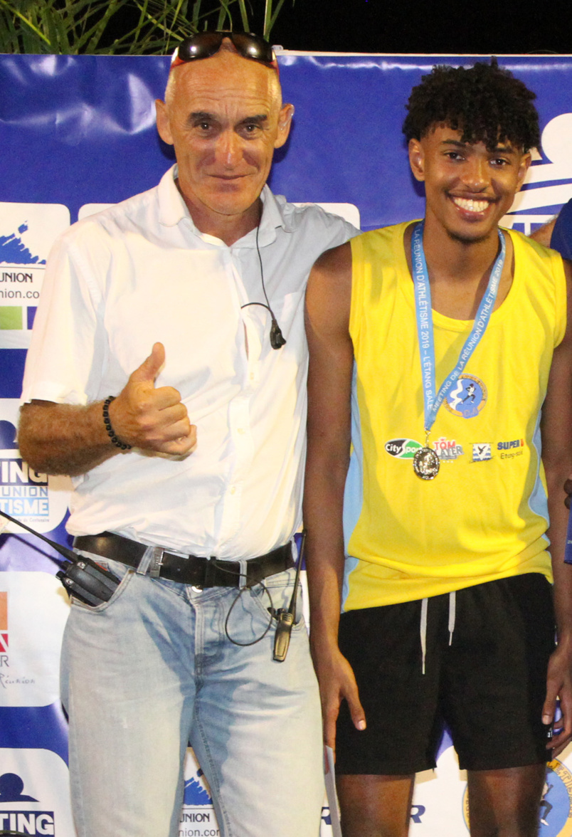 Jean-Marc Hardy ici avec Fabrisio Saïdy Jean-Marc Hardy ici avec Fabrisio Saïdy