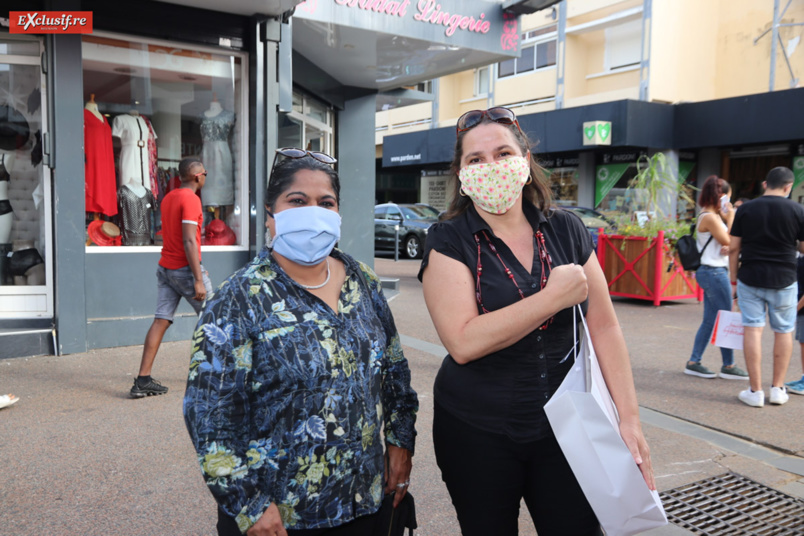 La CCIR distribue des masques aux commerçants du centre-ville de Saint-Denis