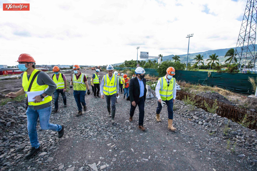 Une visite de chantier pour faire le point