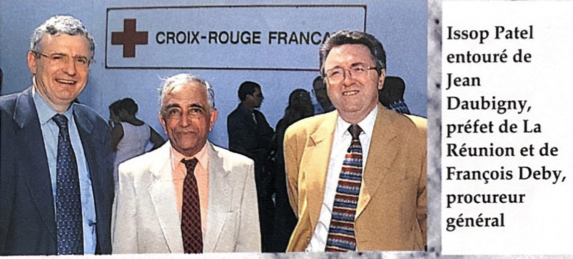 Issop Patel, surnommé Babou, ex-président de la Croix-Rouge, est décédé Issop Patel, surnommé Babou, ex-président de la Croix-Rouge, est décédé