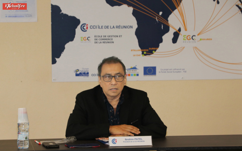 Ibrahim Patel, président de la CCIR Ibrahim Patel, président de la CCIR