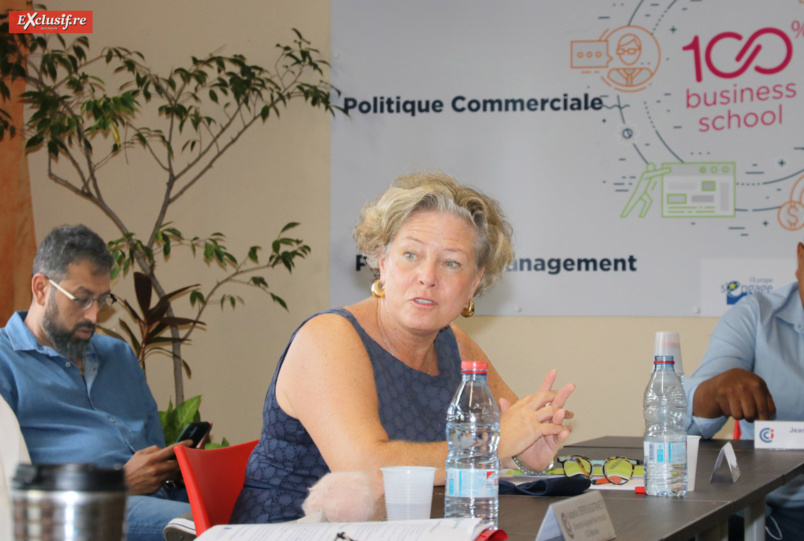 Marie-Claude de Munari, directrice Pôle formation à la CCIR