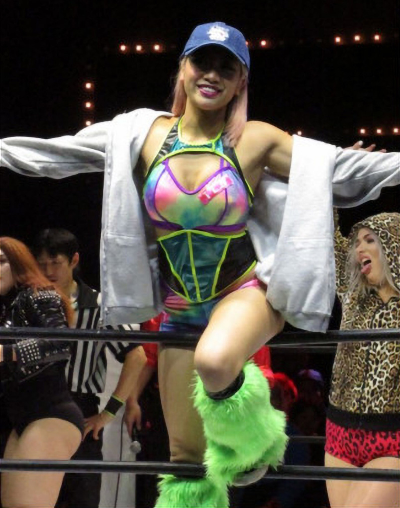 Elle a été championne de catch... Elle a été championne de catch...