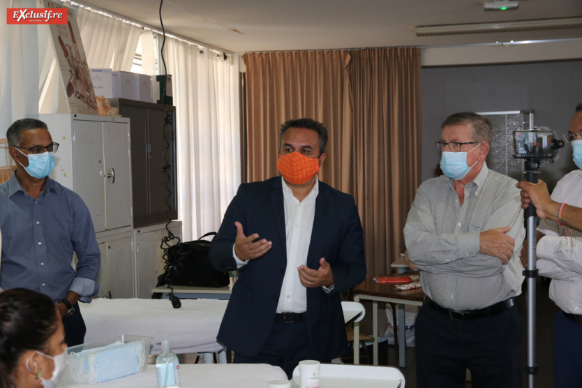 Didier Robert, président de la Région a évoqué "les nouvelles habitudes à prendre au quotidien"... Didier Robert, président de la Région a évoqué "les nouvelles habitudes à prendre au quotidien"...