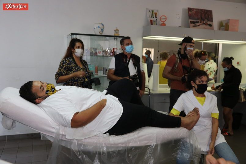 Distribution de masques aux apprentis de la Chambre des Métiers et de l'Artisanat Distribution de masques aux apprentis de la Chambre des Métiers et de l'Artisanat