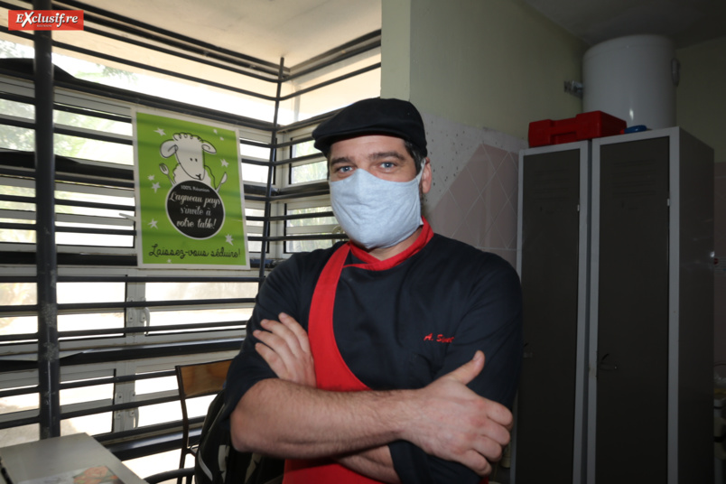 Aurélien Simonet, professeur Boucherie