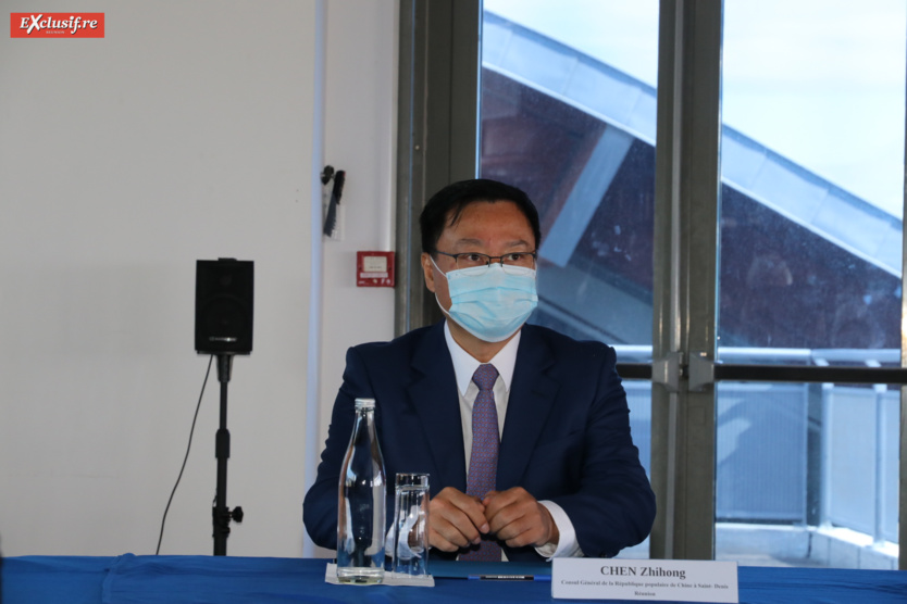 Zhihong Cheng, Consul Général de Chine à La Réunion