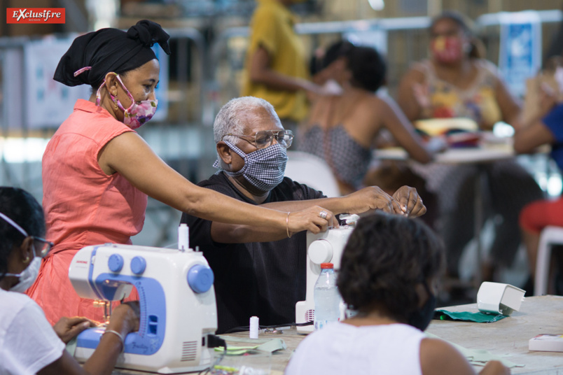 La "Nuit des Masques" à Champ Fleuri avec la Mairie de Saint-Denis: photos 