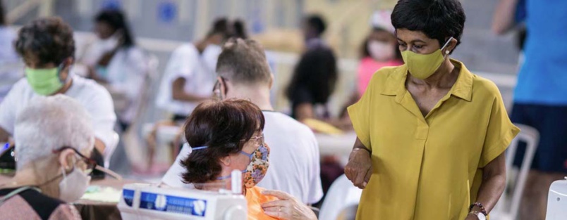 La "Nuit des Masques" à Champ Fleuri avec la Mairie de Saint-Denis: photos La "Nuit des Masques" à Champ Fleuri avec la Mairie de Saint-Denis: photos